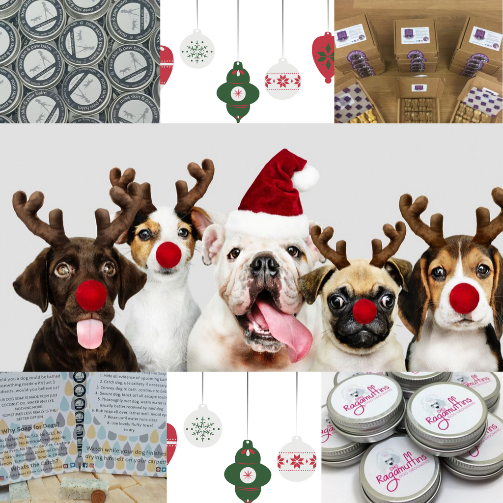 5 ideas for Dog Groomers, Dog Walkers and other dog business client Christmas gifts