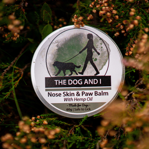 Natural Dog Skin Balm. Nose, Paws & Elbows too. 15g or 60g screw top tin