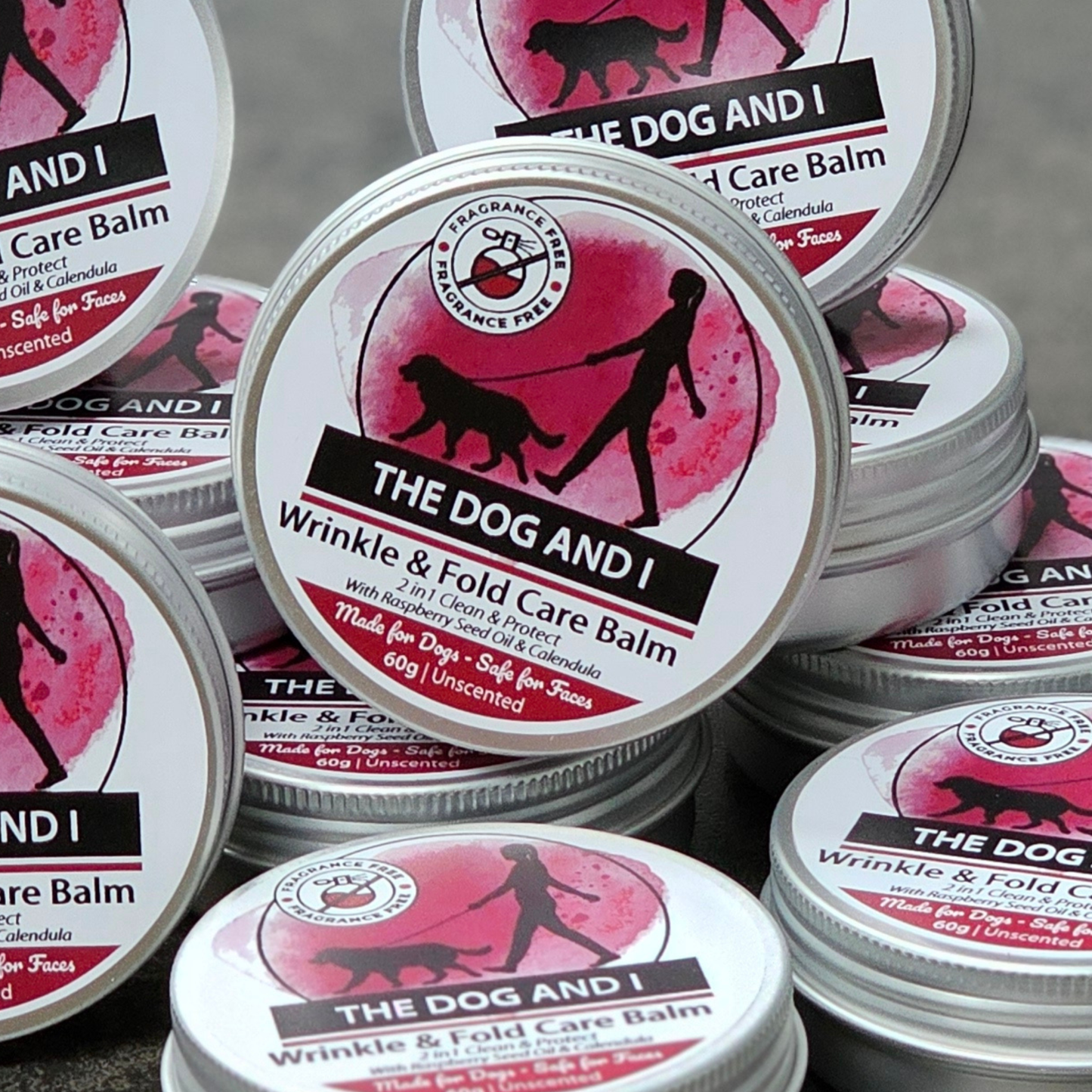 Wrinkle & Fold Care Balm For Dogs - 2 in 1 Clean & Protect